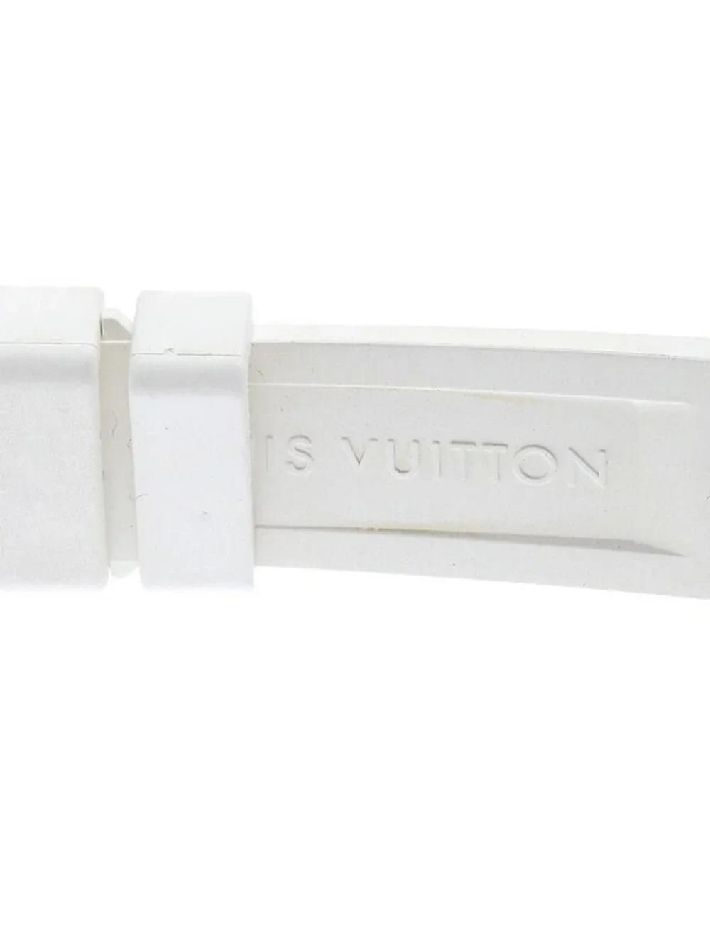 LOUIS VUITTON Tambour Slim MM Q13MJ 8P diamond Silver Dial Quartz Ladies_970655